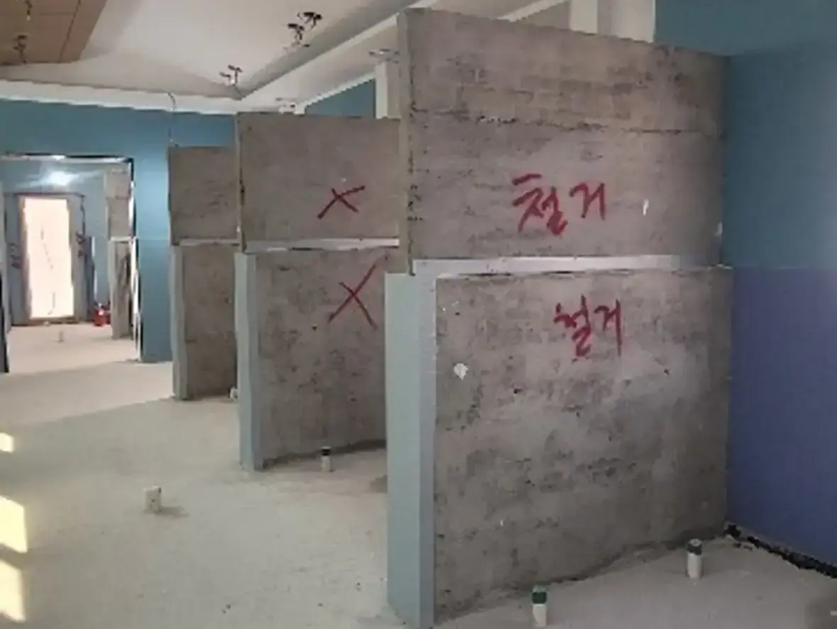 인천 부평 철거 원상복구 철거전문 현장 사진 1